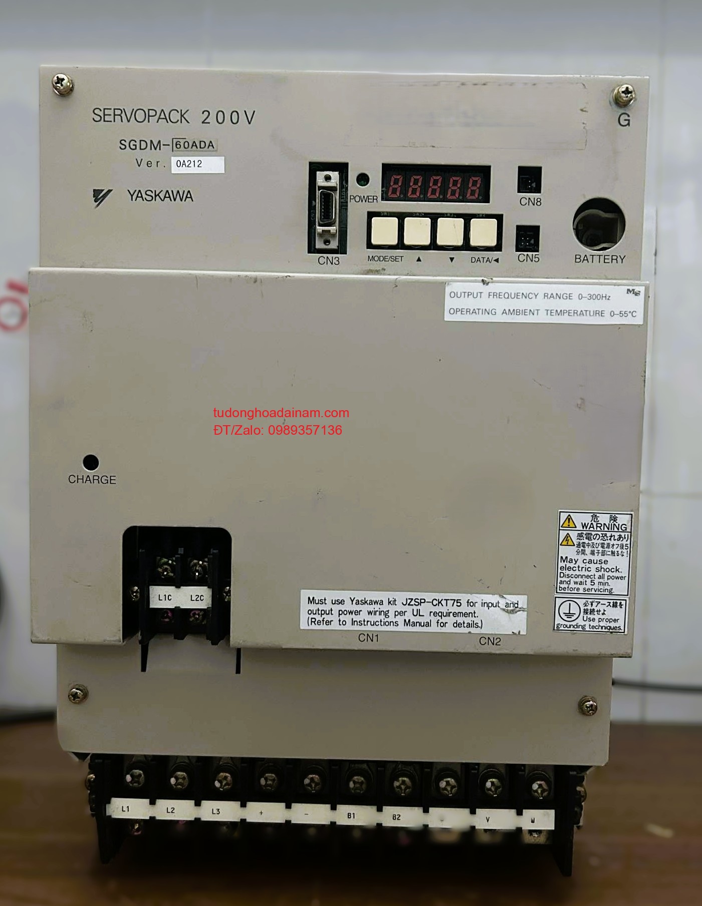 Bộ điều khiển servo Yaskawa SGDM-60ADA